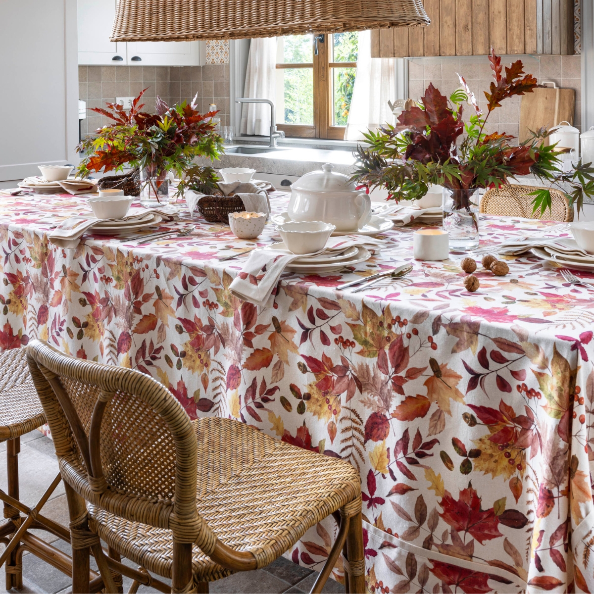 set mantel oyamel